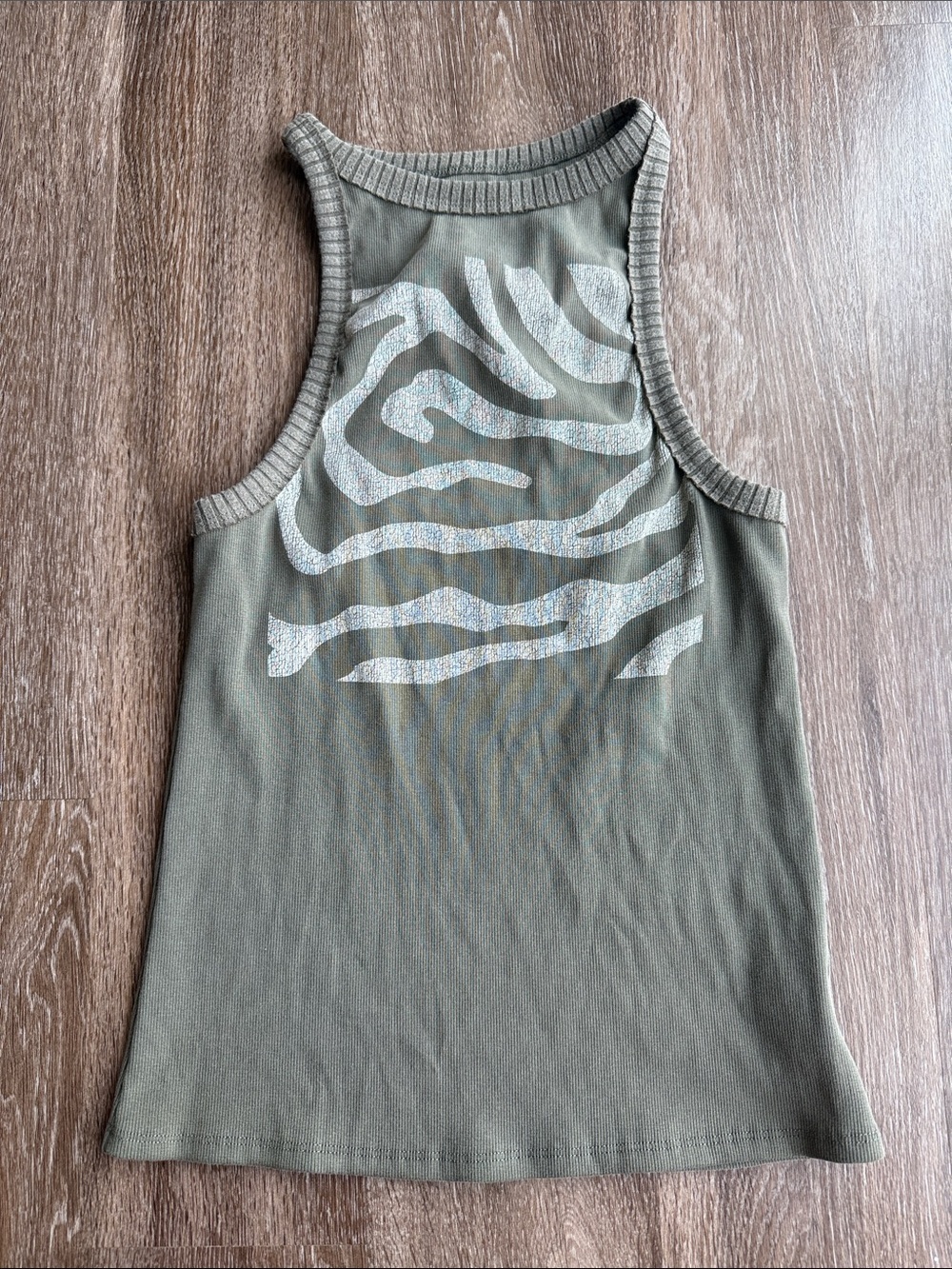 💥Midnight Rider Anthropologie Zebra Tank Top💥